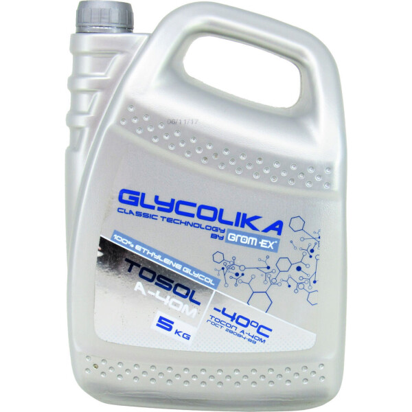 

Тосол синий -40 (Glycolyka) А-40М 5кг.