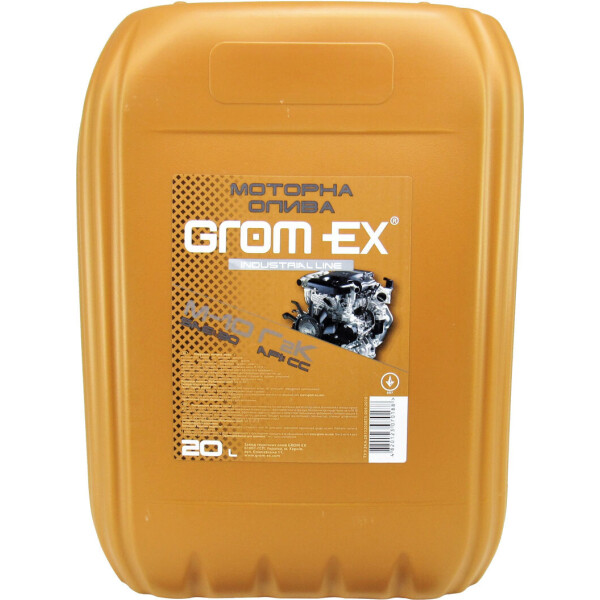 

Моторное масло дизель SAE 30 (Grom-EX) М-10г2К 20л.