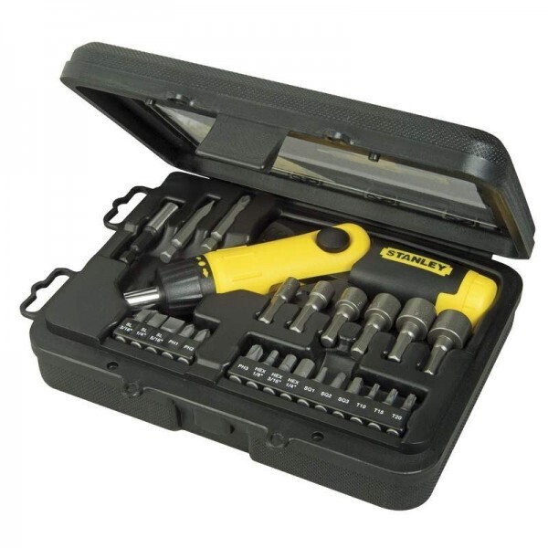 

ОТВЕРТКА-НАБОР Stanley "Pistol Grip Ratchet" (0-63-022)