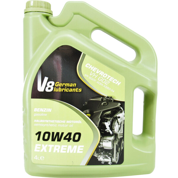

Моторное масло бензин 10W-40 (V8) Extreme Benzin 4л.