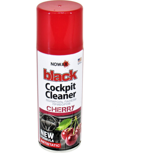 

Полироль пластика (Nowax) Cockpit Cleaner Cherry 200мл. NX00207