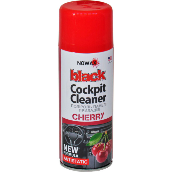 

Полироль пластика (Nowax) Cockpit Cleaner Cherry 450мл. NX00457