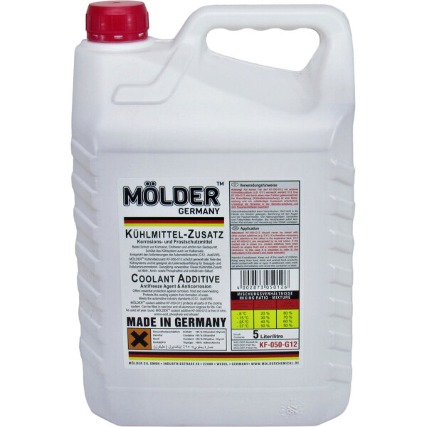 

Тосол концентрат красный -80 (Molder) G-12 5л. KF-050-G12