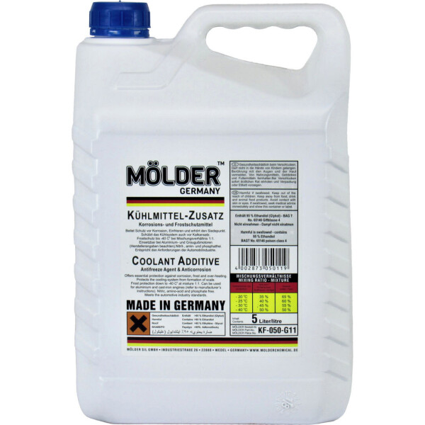 

Тосол концентрат синий -80 (Molder) G-11 5л. KF-050-G11