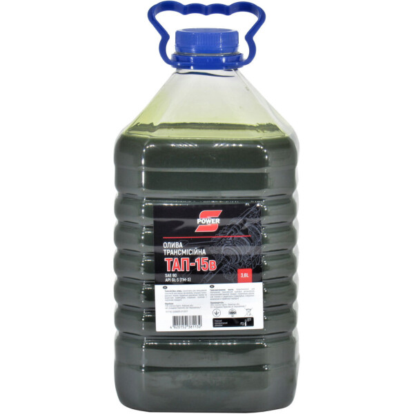 

Трансмиссионное масло 80W-90 (S-Power) Тап-15в 3,6л. (ПЭТ) SP-TAP15-3,6L