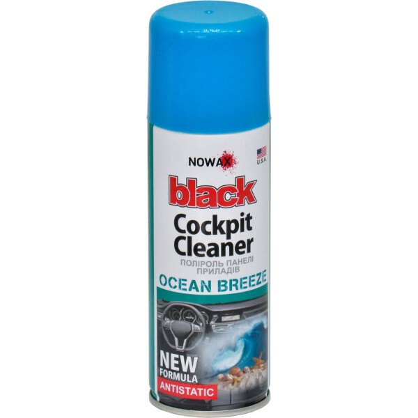 

Полироль пластика (Nowax) Cockpit Cleaner Ocean Breeze 200мл. NX00210