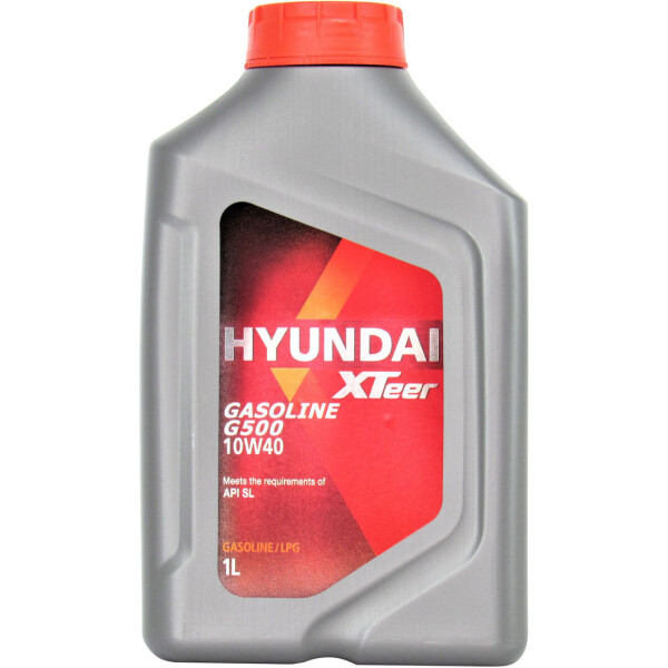 

Моторное масло бензин 10W-40 (HYUNDAI XTeer) Gasoline G500 1л. 1011044