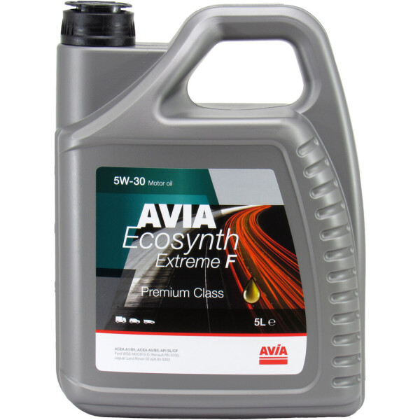

Моторное масло бензин, дизель 5W-30 (AVIA) ECOSYNTH Extreme F 5л.