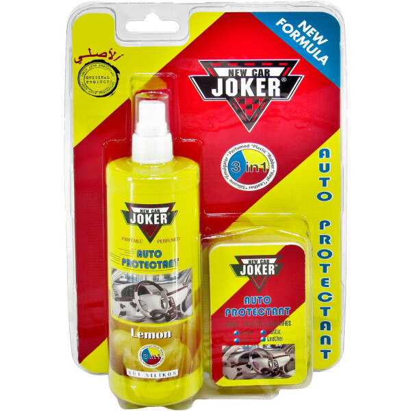 

Полироль молочко для пластика с губкой (Joker) Lemon 250мл Lemon
