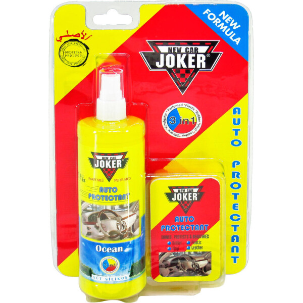 

Полироль молочко для пластика с губкой (Joker) Ocean 250мл Ocean