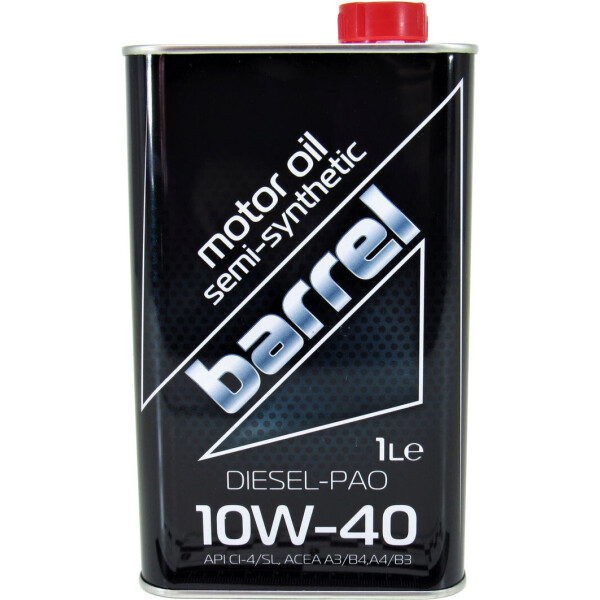 

Моторное масло дизель 10W-40 (Barrel) Diesel-Pao 1л.