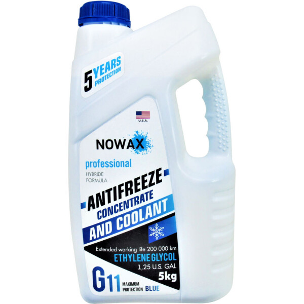 

Тосол концентрат синий -80 (Nowax) G-11 5кг. NX05006
