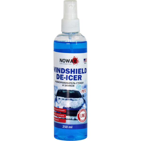 

Размораживатель стекол и замков (Nowax) Windshield De-icer 250мл. NX25235