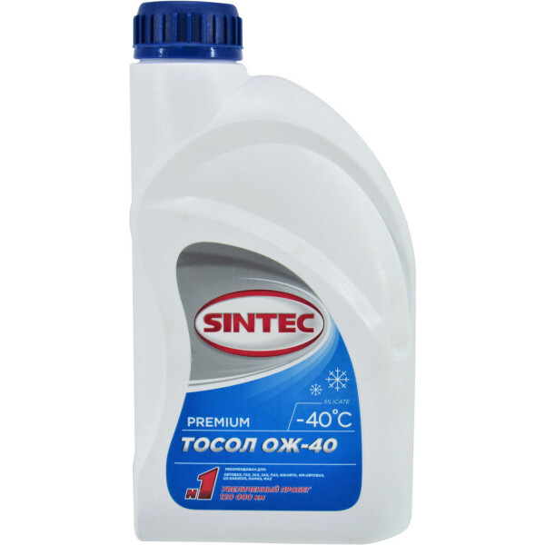 

Тосол синий -45 (Sintec) Premium 1л. 800343
