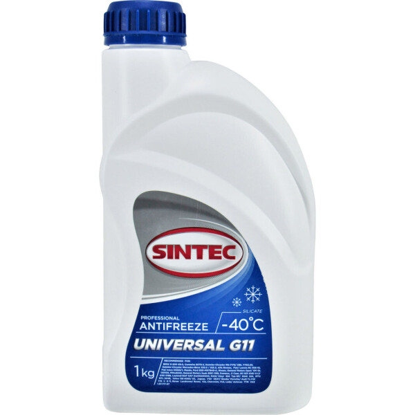 

Тосол антифриз синий -40 (Sintec) G-11 1л. 800302