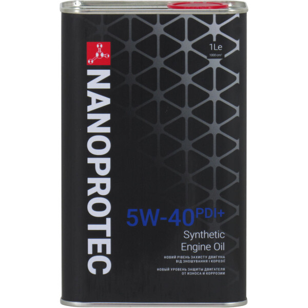 

Моторное масло бензин, дизель 5W-40 (Nanoprotec) PDI+ 1л. NP 2207 501