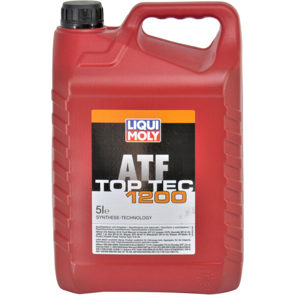 

Трансмиссионное масло ATF (Liqui Moly) Top Tec 1200 5л. 8040