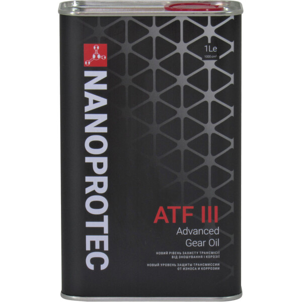 

Трансмиссионное масло ATF (Nanoprotec) ATF III 1л. NP 2307 501