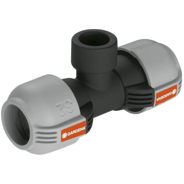 

Соединитель T-образный Gardena Quick & Easy 32 мм с внутренней резьбой 3/4 (02791-20)