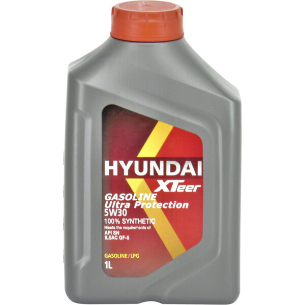 

Моторное масло бензин 5W-40 (HYUNDAI XTeer) Gasoline Ultra Protection 1л. 1011126