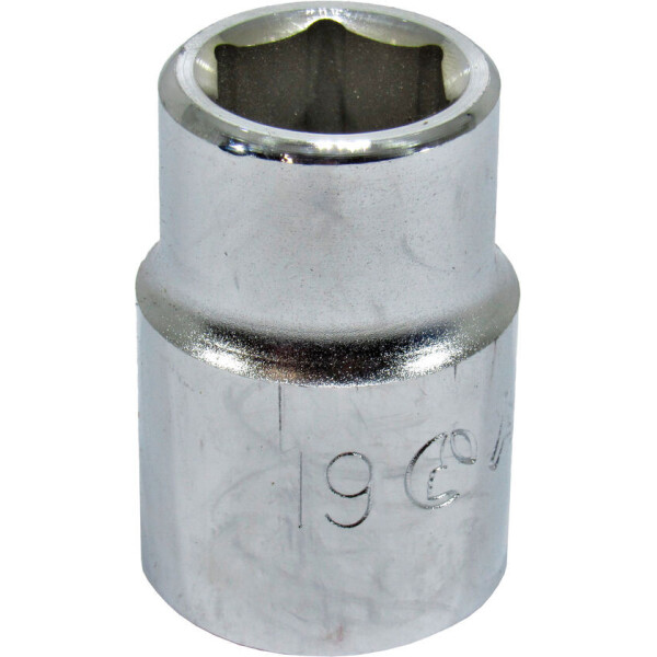 

Головка торцевая низкая шестигранная 3/4 19 мм. (Hans) 6400М19