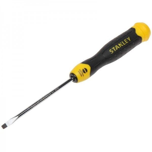 

Отвертка Stanley "Cushion Grip" SL2,5x75мм (0-64-923)
