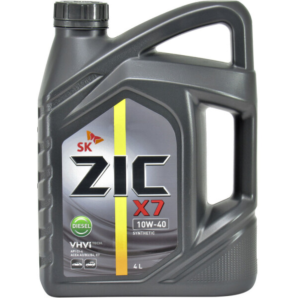 

Моторное масло дизель 10W-40 (ZIC) X7 Diesel 4л. ZIC X7 10W-40 Diesel