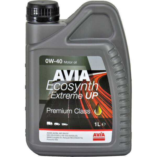 

Моторное масло бензин, дизель 0W-40 (AVIA) Extreme UP 1л.