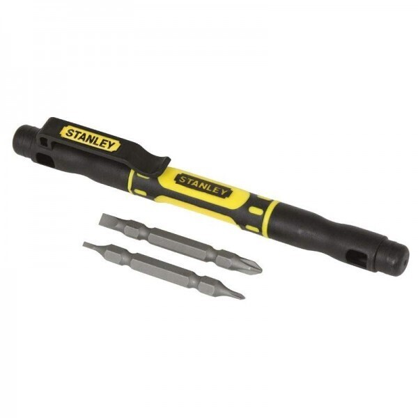

Отвертка карманная Stanley Ph0/Ph1х4/3мм (66-344M)