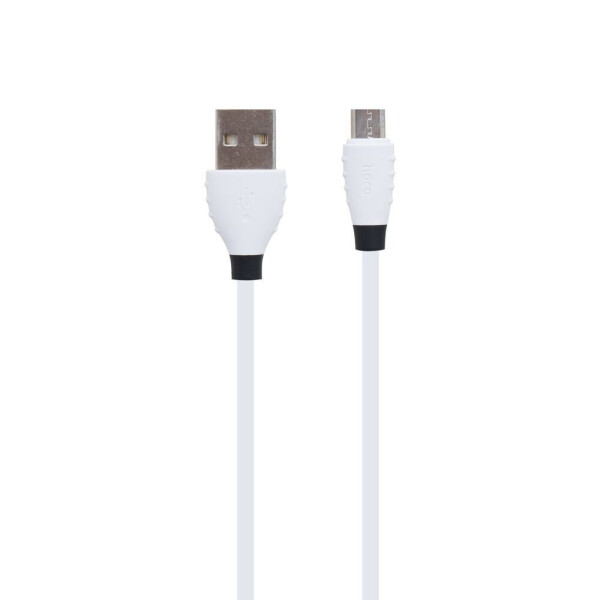 

Кабель Hoco X27 Excellent microUSB-USB 1.2m Белый (20053100064)