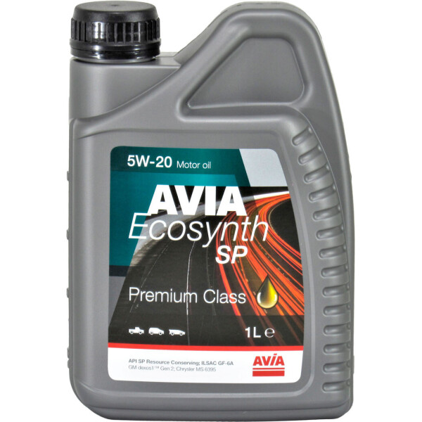

Моторное масло бензин, дизель 5W-20 (AVIA) SP 1л.