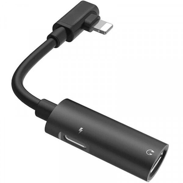 

Adapter Hoco LS18 2in1 Lightning 2 Lightning Черный (20053100186)