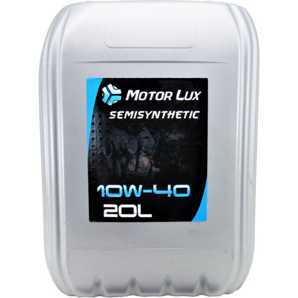 

Моторное масло бензин, дизель 10W-40 (Motor Lux) Semisynthetic 20л.