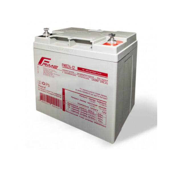 

Аккумуляторная батарея Frime 12V 24AH (FNB24-12) AGM