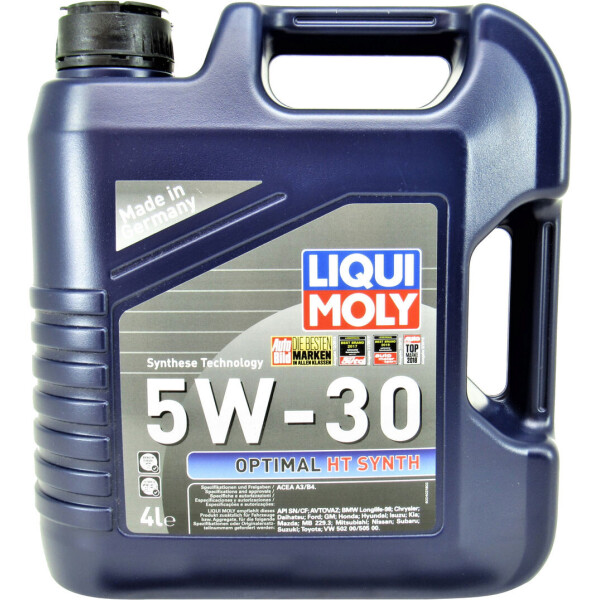 

Моторное масло бензин, дизель 5W-30 (Liqui Moly) Optimal HT Synth 4л. 39001