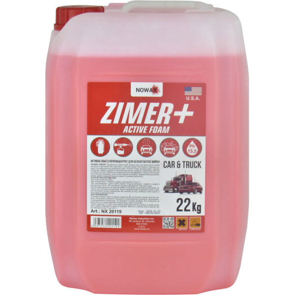 

Шампунь (Nowax) ZIMER+ для бесконтактной мойки 22кг. NX20119