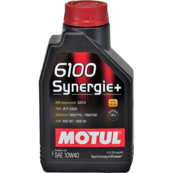 

Моторное масло 10W-40 (Motul) Synergie+6100 1л. 839411