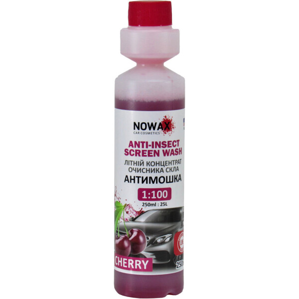 

Омыватель стекла летний (Nowax) Cherry концентрат 250мл. NX25225