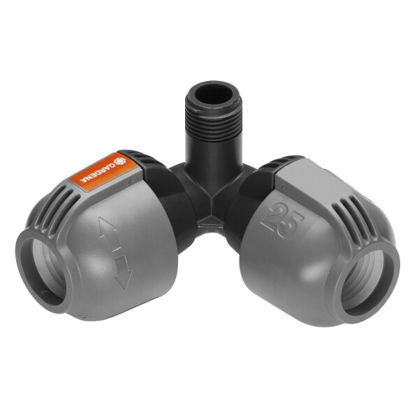 

Соединитель L-образный угловой Gardena Quick & Easy 25 мм х 1/2 (02782-20)