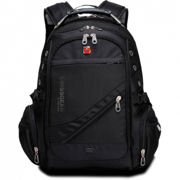 

Городской эргономичный рюкзак Swissgear 8810 с USB Черный (20053100010)
