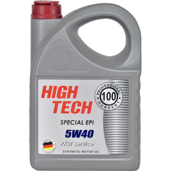 

Моторное масло бензин, дизель 5W-40 (Hundert) High Tech Special EPI 4л. High Tech Special EPI