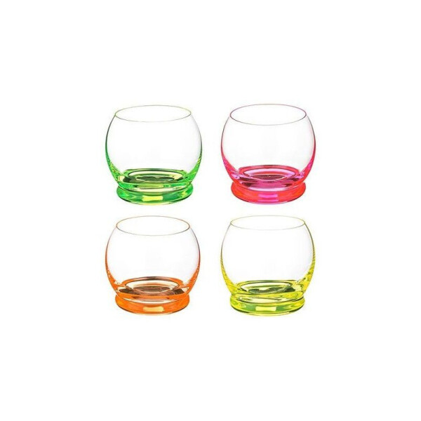

Набор стаканов Bohemia Crazy Neon 4х390мл (25250/D4904/390S)