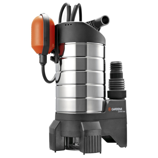 

Насос дренажный для грязной воды Gardena 20000 Inox Premium (01802-20)