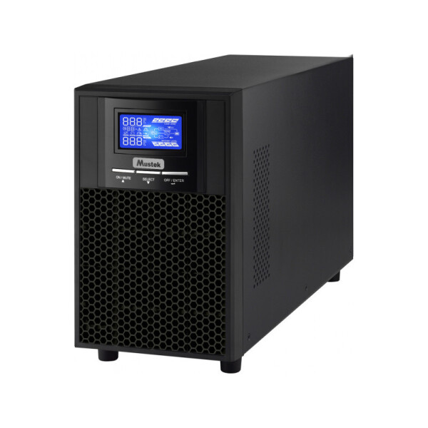 

ИБП Mustek PowerMust 1000 LCD Online IEC 1000VA/900W (1000-LCD-ON-T20)