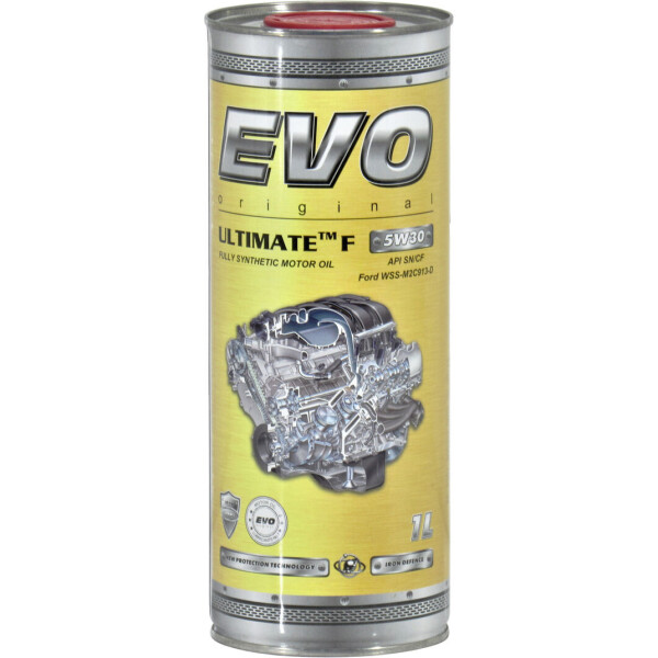 

Моторное масло бензин, дизель 5W-30 (EVO) Ultimate F 1л. U F 1L 5W-30