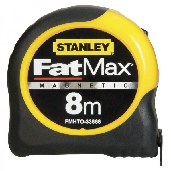 

Рулетка магнитная Stanley "FatMax Blade Armor" 8 м х 32 мм (FMHT0-338