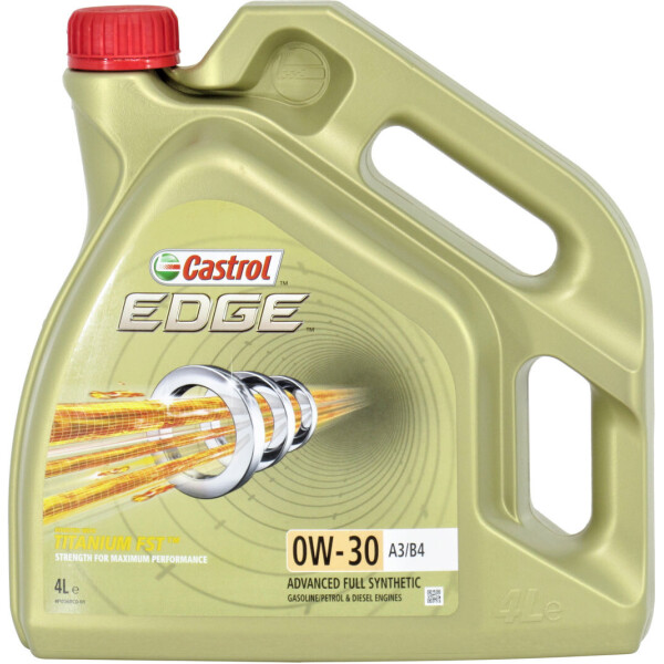 

Моторное масло бензин, дизель 0W-30 (Castrol) EDGE Titanium FST A3 / B4 4л. RB-EDG0334-4X4L