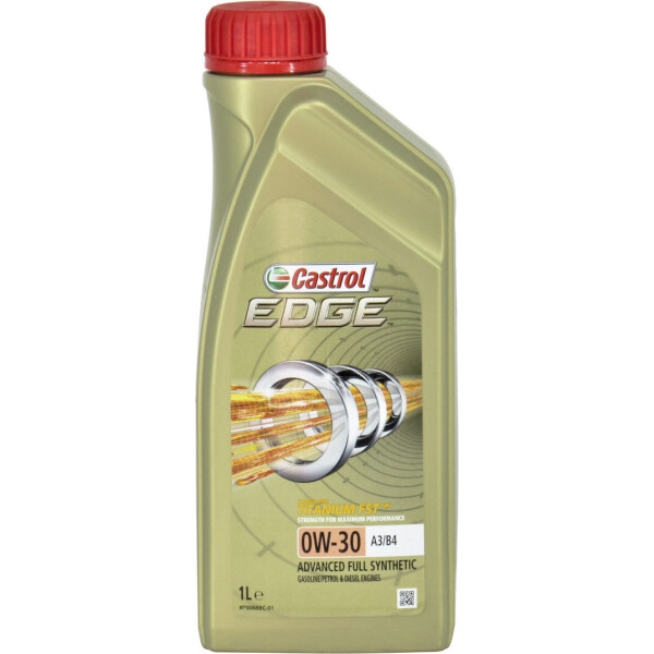 

Моторное масло бензин, дизель 0W-30 (Castrol) EDGE Titanium FST A3 / B4 1л. RB-EDG0334-12X1