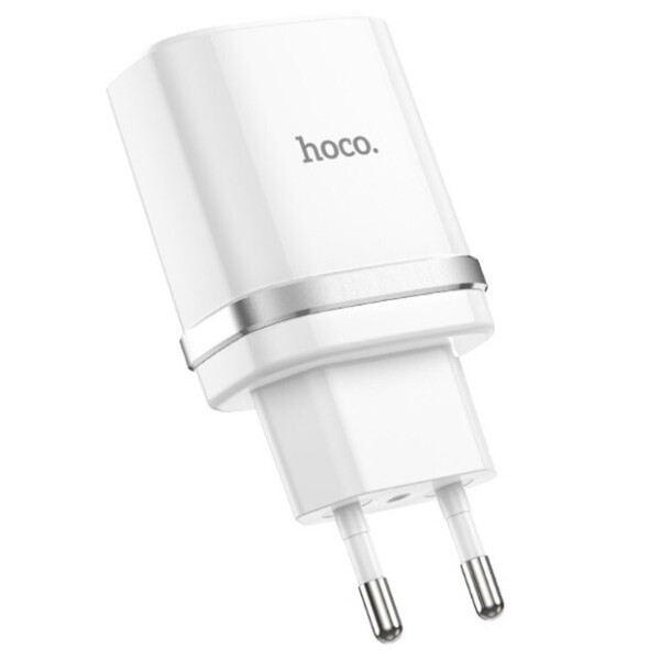 

Сетевое зарядное устройство Hoco C12Q Smart QC3.0 (1USB/3A) Белый (20053100131)