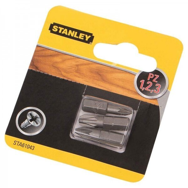 

Биты Stanley Pz1, Pz2, Pz3 25 мм (STA61043)
